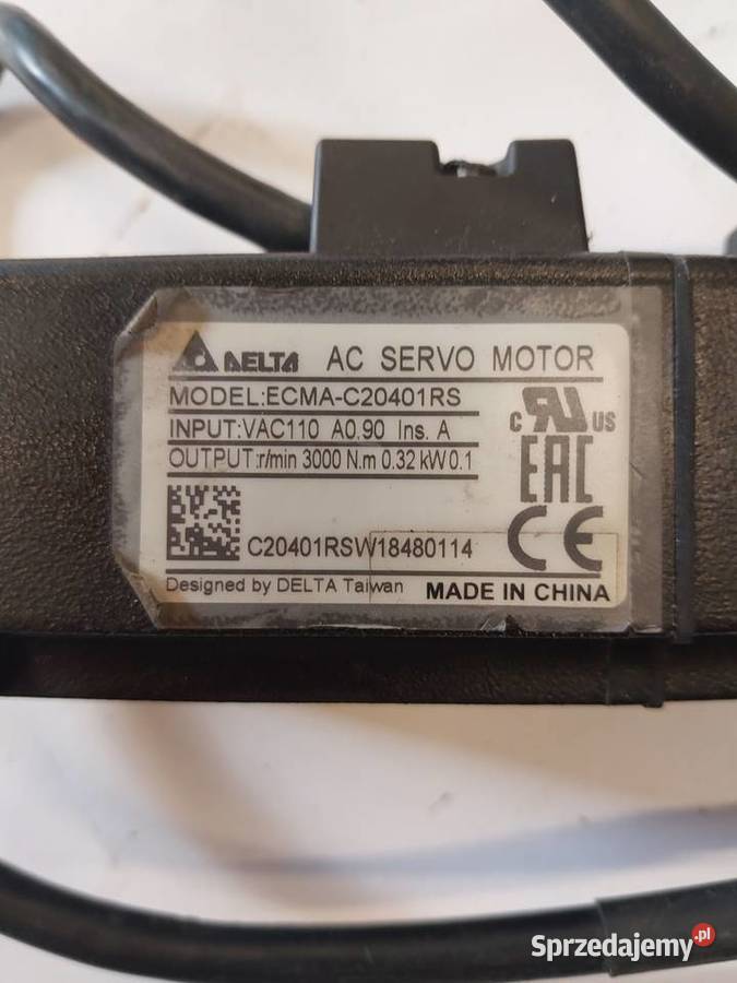 Serwomotor ECMAC20401 RS Delta Dragacz