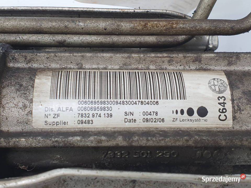 MAGLOWNICA ALFA ROMEO BRERA 7832974139 osobowe Pozostałe