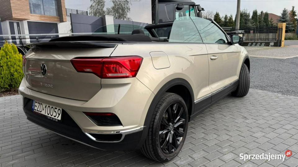 Volkswagen TRoc CABRIO 10 Benzyna 110 6 Biegów Zarejestrowany w Polsce Zduńska Wola