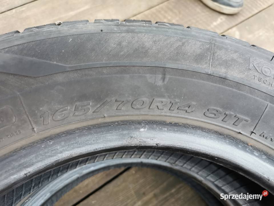 2x opony całoroczne 16570 R14 HANKOOK KINERGY 4S Lubicz Górny