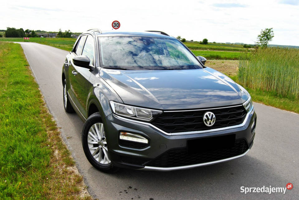 Volkswagen TRoc APP CONNECT LEDY Grzane fotele relingi dachowe Modliborzyce sprzedam