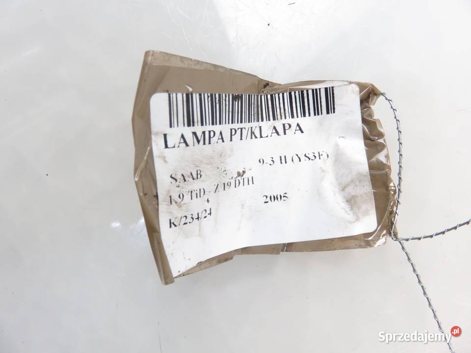 LAMPA PRAWA TYLNA KLAPA SAAB 93 II 12785764 sprzedam