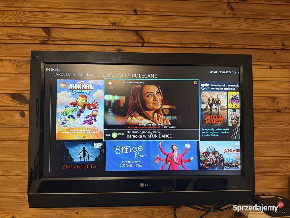 Telewizor LG 32LC52 sprawny z uchwytem na ścianę Łódź