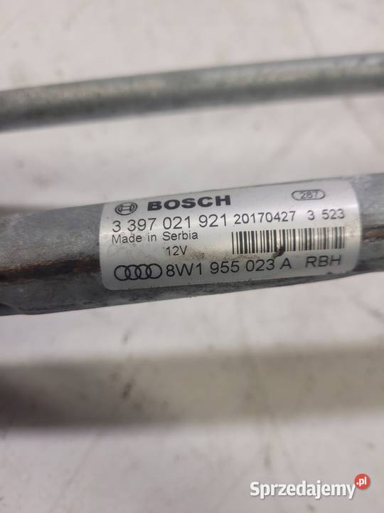 MECHANIZM SILNIK WYCIERACZEK AUDI A4 B9 Mechanizmy wycieraczek Przystajń