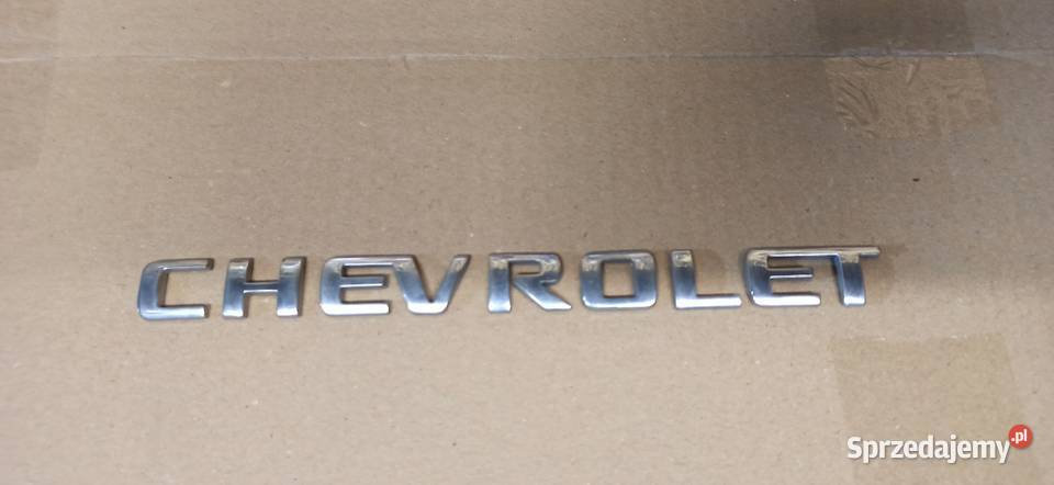 Emblemat logo CHEVROLET CAPTIVA oryginał terenowe Dębica