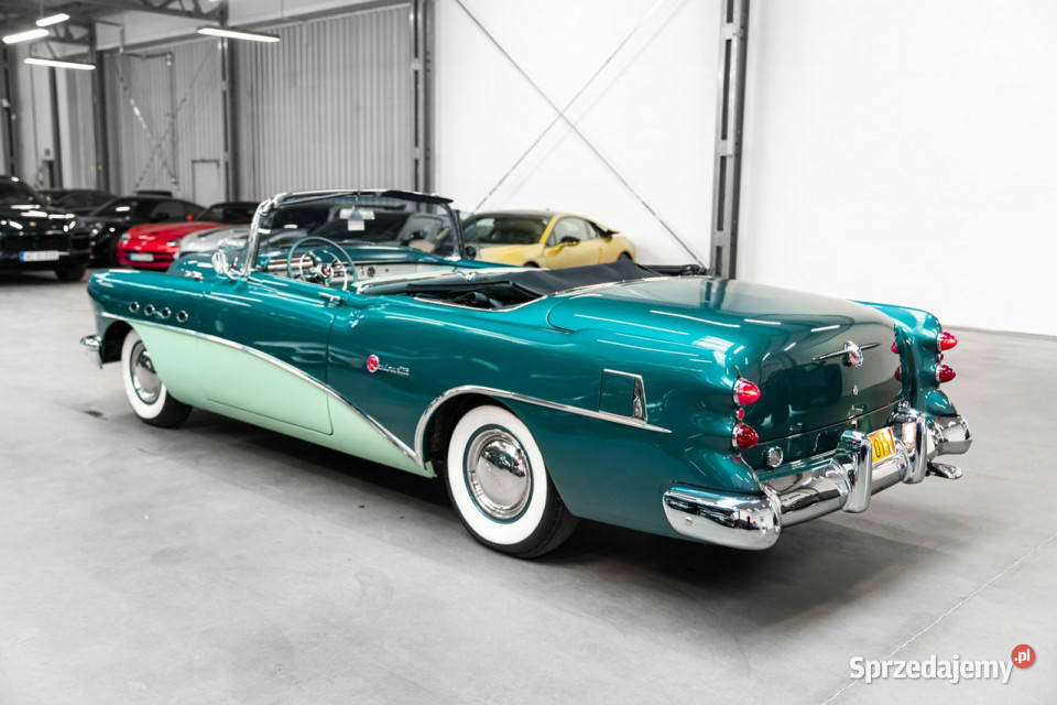 Buick Roadmaster Convertible 76C 1954 Stan Węgrzce