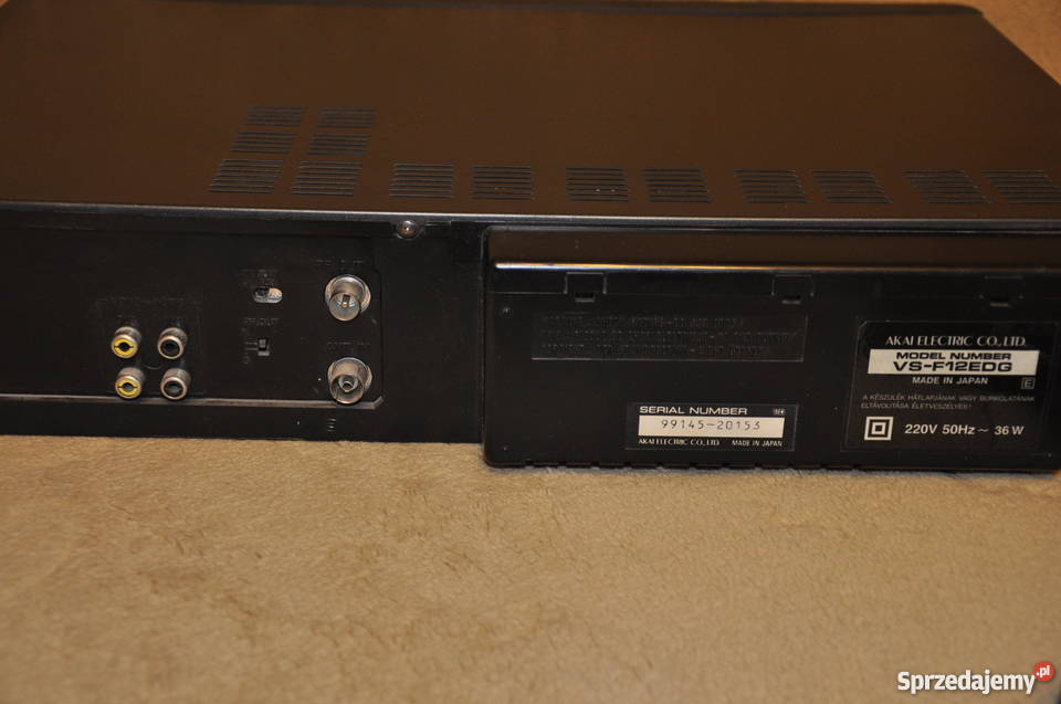 Magnetowid VHS AKAI zachodniopomorskie Świdwin sprzedam