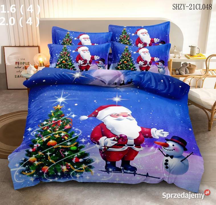 Komplet pościeli 3D 100 bawełna 4częściowy Warszawa