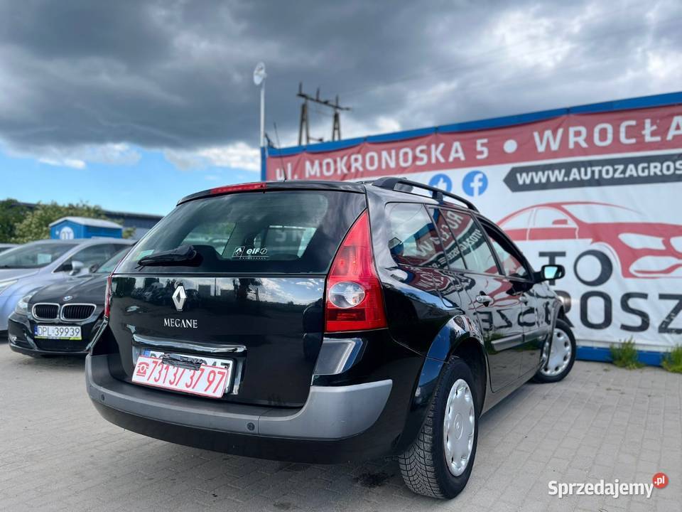 Renault Megane 20 BenzynaLPGDł Motoryzacja Wrocław