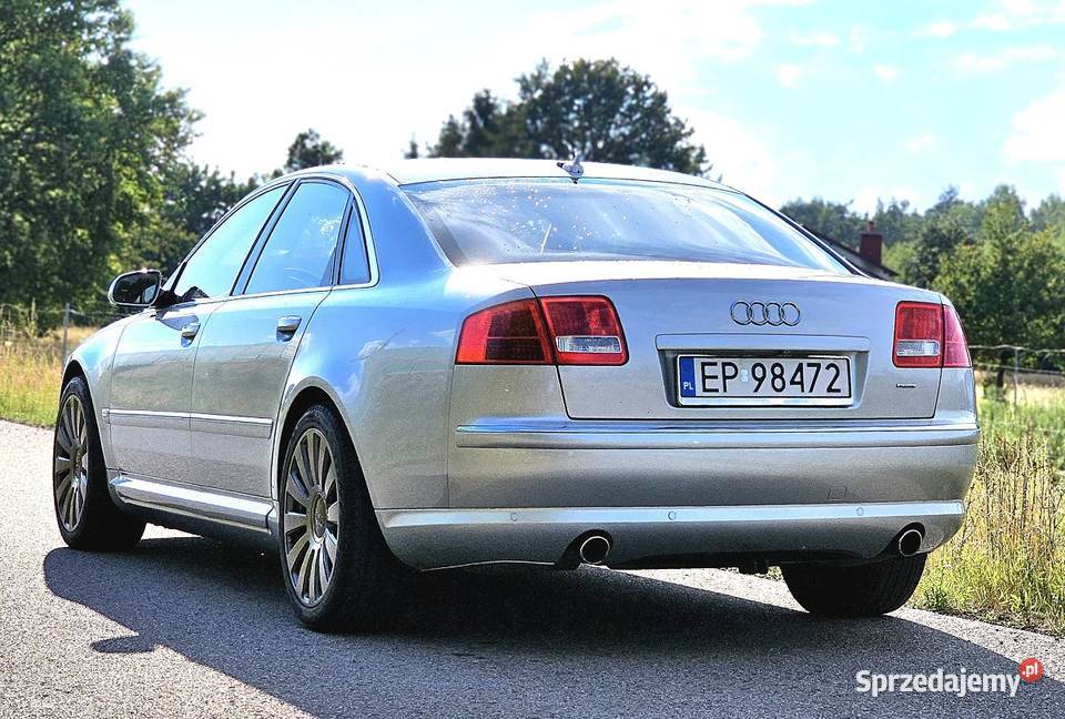 ładne Audi A8 D3 42 Mod 2006 BenzynaLPG Silnik Piotrków Trybunalski
