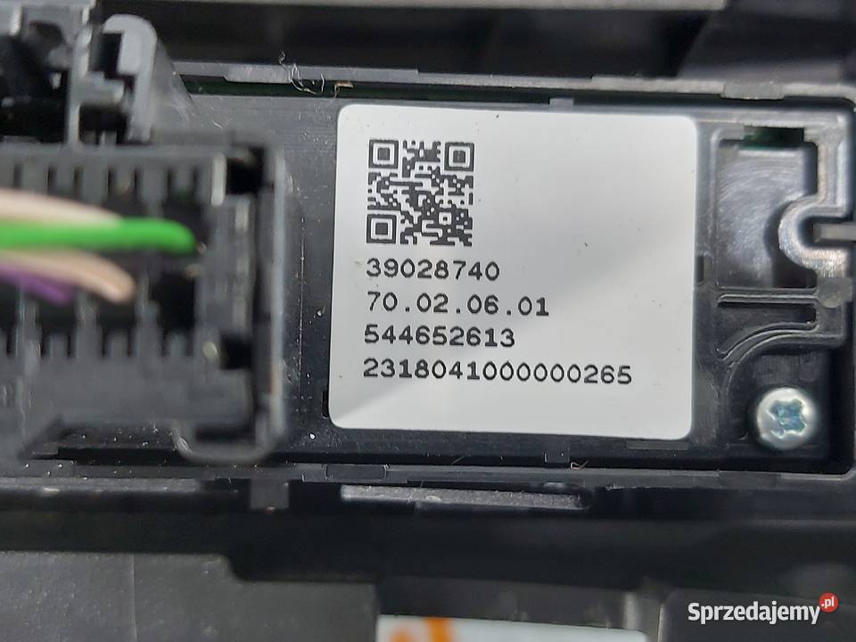 OPEL ASTRA K 18r ramka panel środkowy