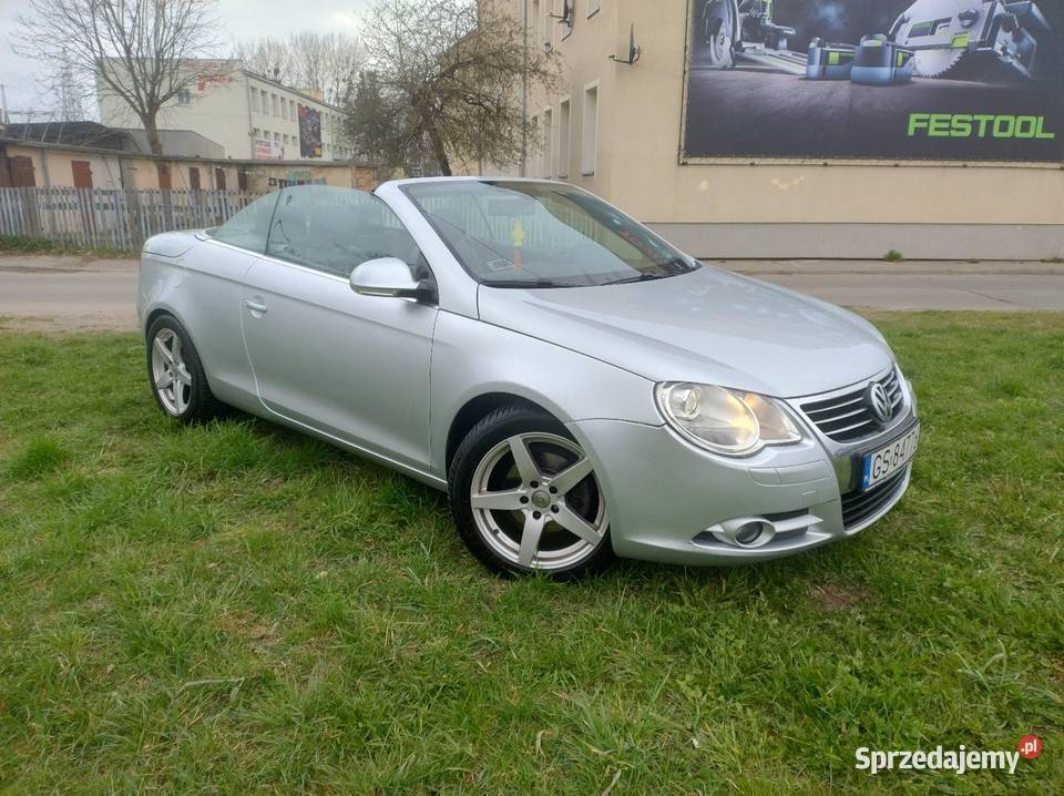 VW Eos 2006r 20 B 150 Dach Sprawny Szatan poduszka powietrzna Eos Elbląg