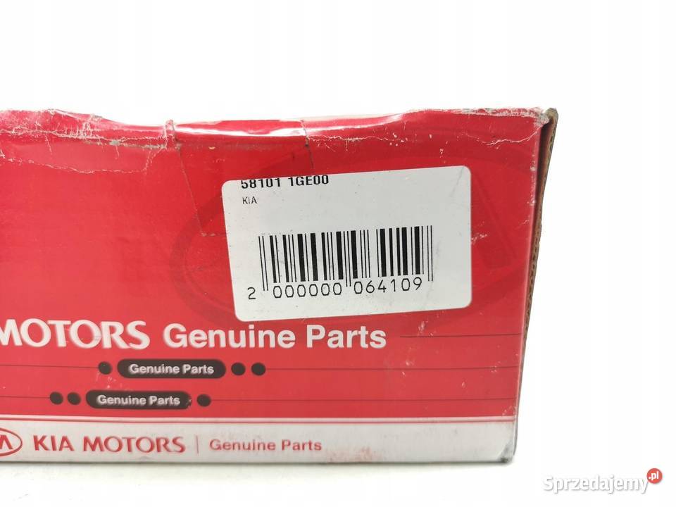 KLOCKI HAMULCOWE PRZÓD KIA RIO HYUNDAI i20 Klocki hamulcowe sprzedam