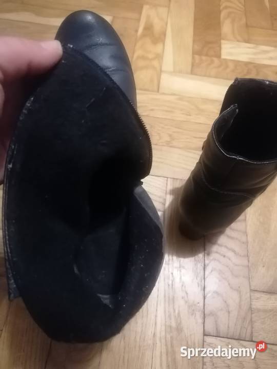 Buty ze skóry rozmiar 38 pomorskie Gdańsk