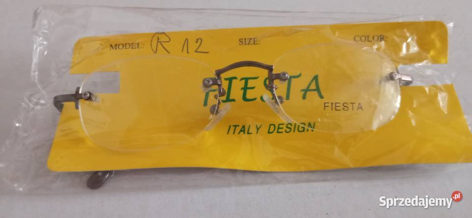 Oprawki bezramkowe Fiesta R12 damskie Wrocław