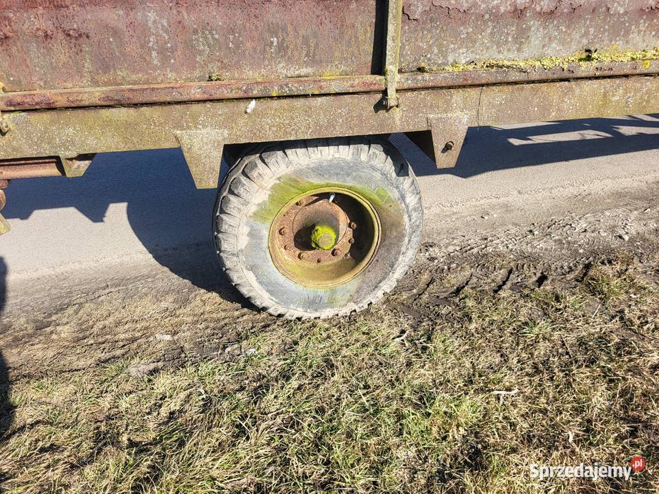 Rozrzutnik obornika jednoosiowy platforma Wiskitki sprzedam