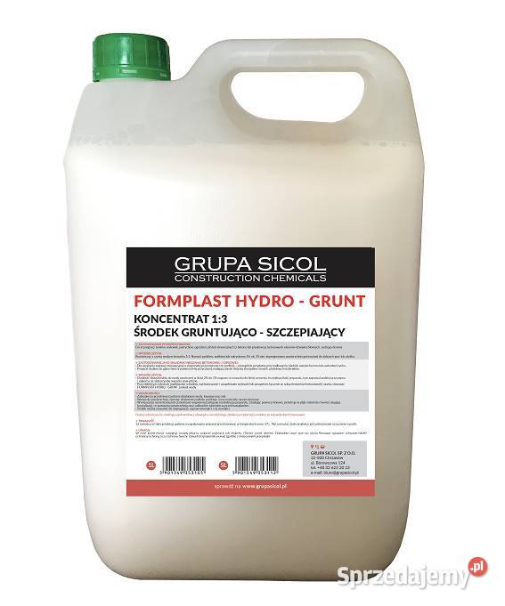 FORMPLAST HYDRO GRUNT 10L impregnat szczepiający Nysa sprzedam