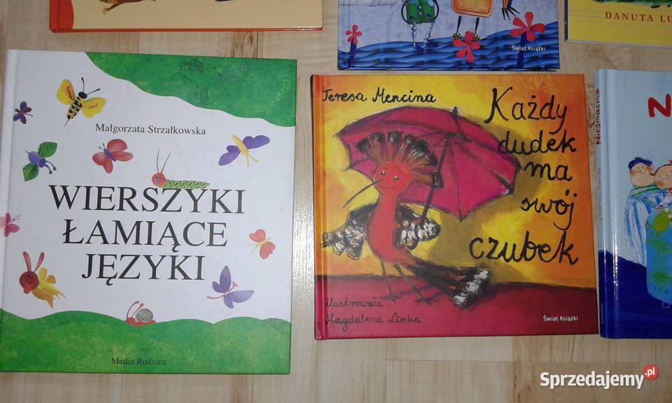 zestaw super książek dzieci stan idealny Dręszew