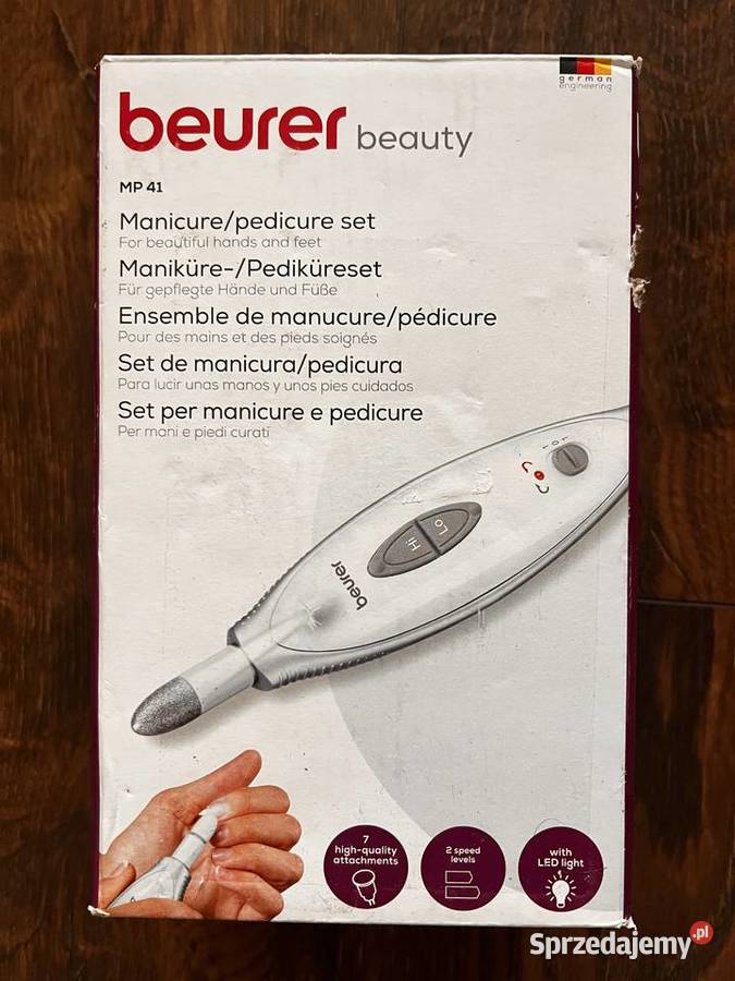 BEURER MP 41 Frezarka do paznokci zestaw Manicure, pedicure