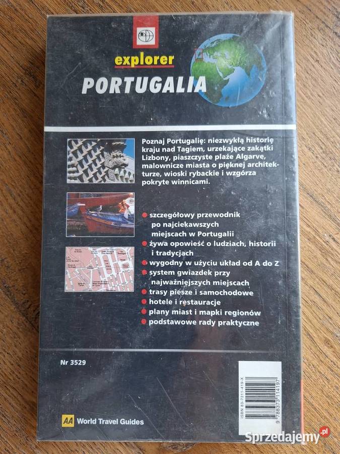 Portugalia explorer Tim Jepson Rok wydania 2002 Kraków sprzedam