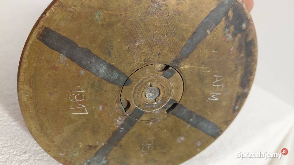 Łuska Artyleryjska Francja 1917r I WŚ Krzykawa sprzedam