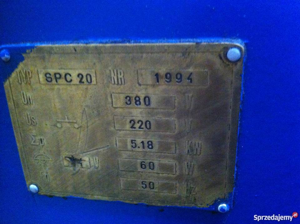 Szlifierka do płaszczyzn JOTES SPC20wyposażenie dolnośląskie