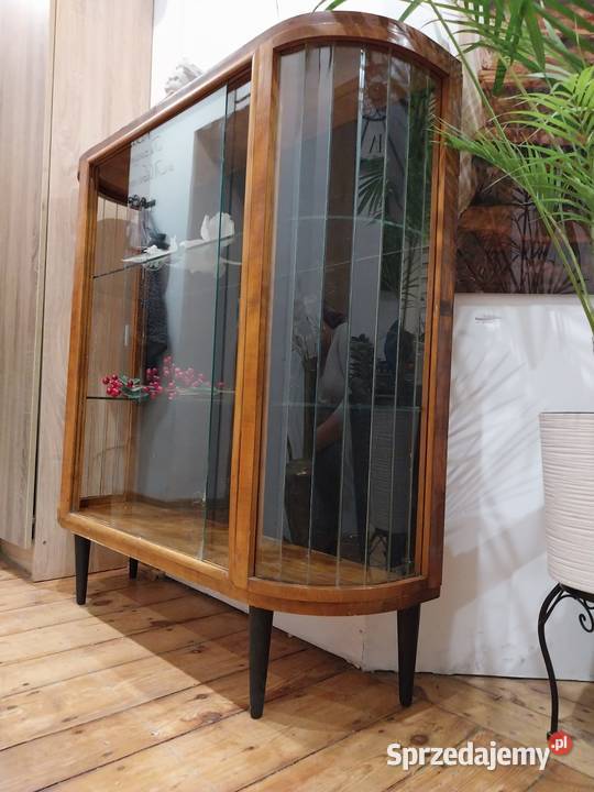 Retro witryna lata 50 te serwantka biblioteczka Gdańsk