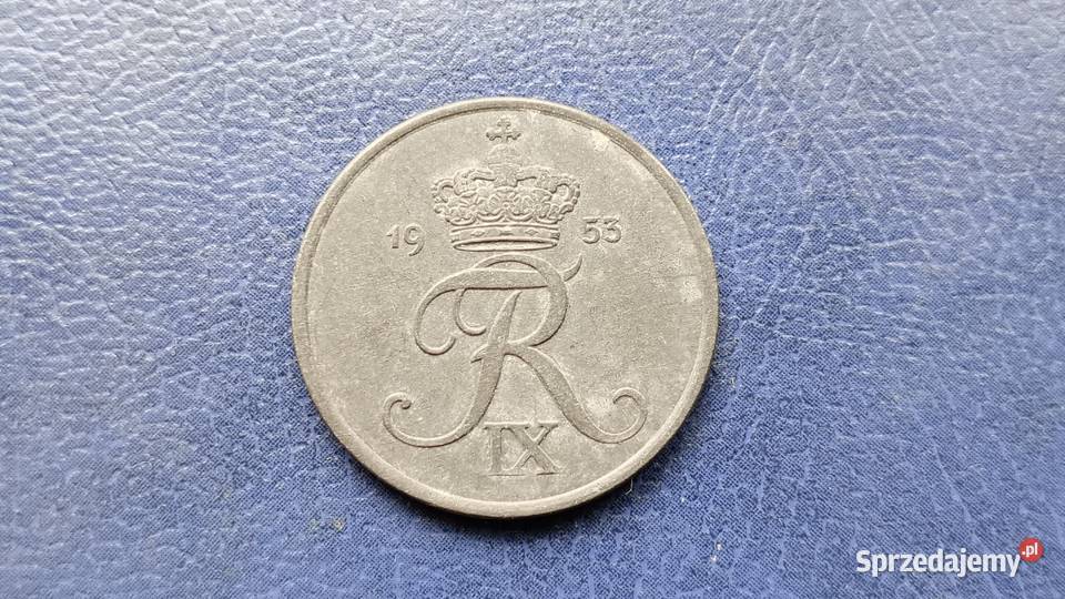Stare monety 5 ore 1953 Dania podkarpackie Lesko