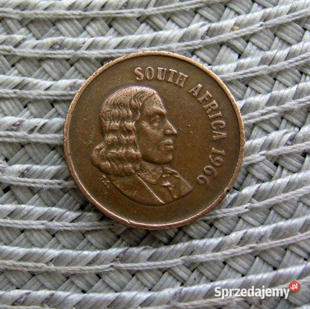 RPA 1 Cent 1966r Napisy Angielskie