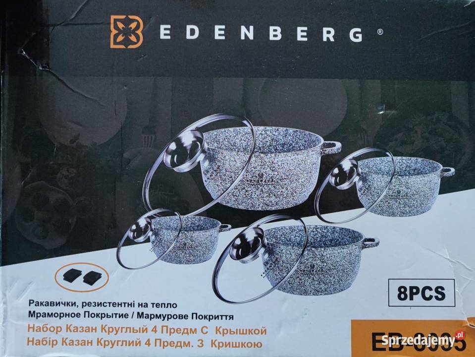 Garnek zestaw garnków komplet indukcja Warszawa
