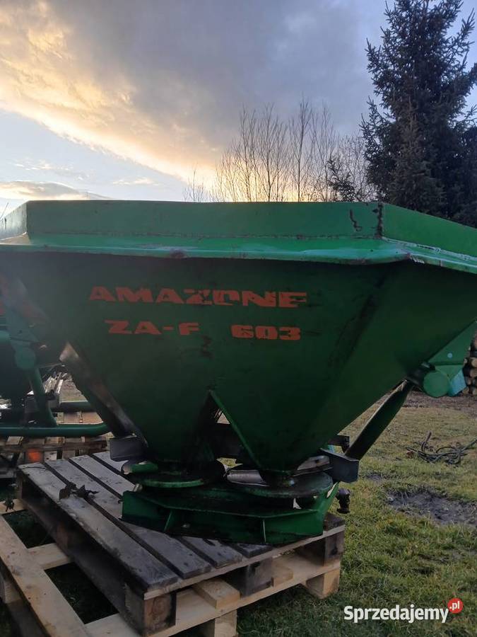 Rozsiewacz nawozu F 703 Amazone Ziębice