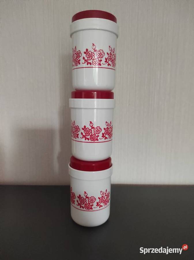 Pojemniki na przyprawy produkt DDR podlaskie Warpechy Stare