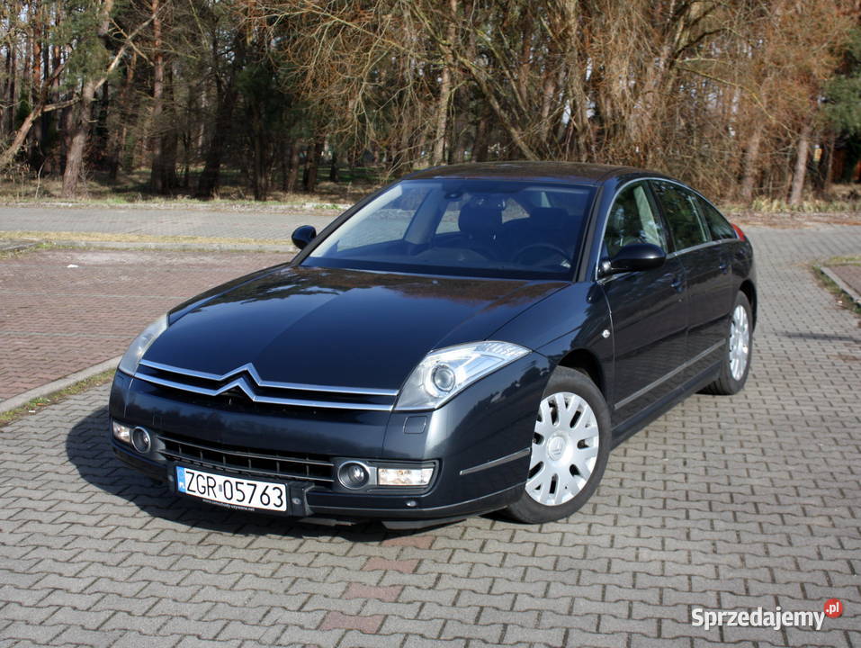 Citroen C6 22HDI skóra HUD zadbany zar w Gryfino