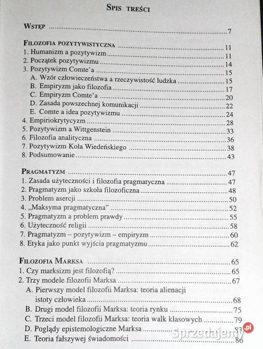 Filozofia współczesna Główne nurty Andrzej Miś lubelskie Chełm