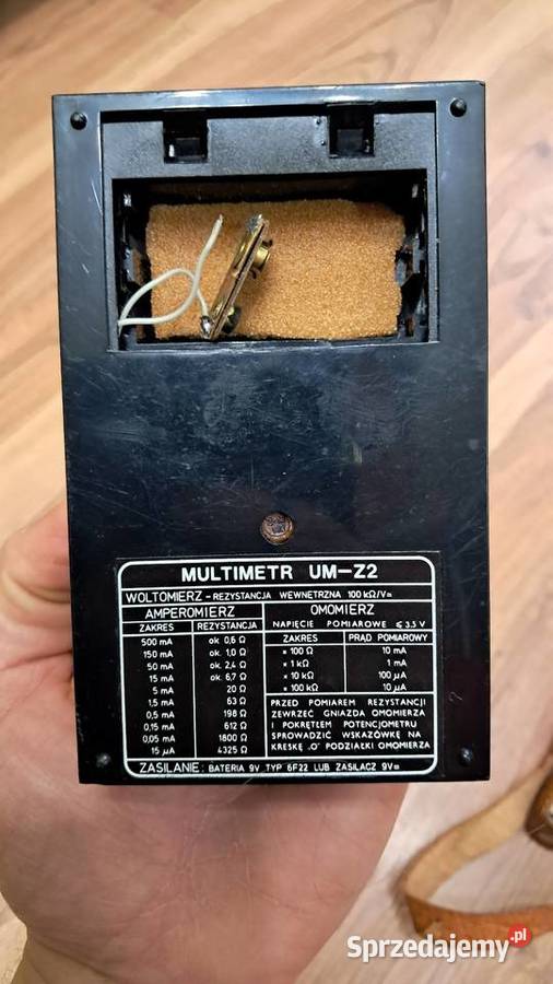 Multimetr Analogowy UMZ2 Etui PRL Piękny Stan