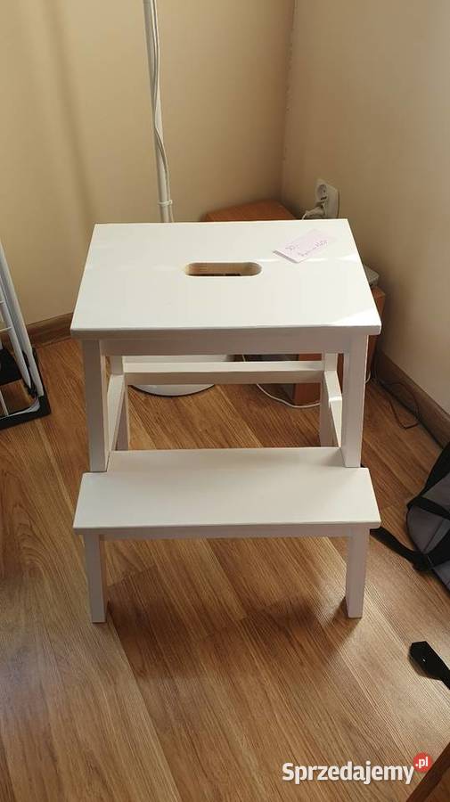 Stołek drewniany BEKVM 50cm Stołki i taborety pomorskie Gnieżdżewo