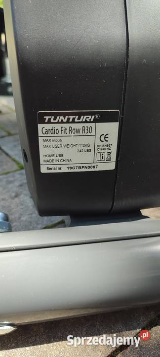 Wioślarz TUNTURI Cardio Fit Row R30 Jasień sprzedam