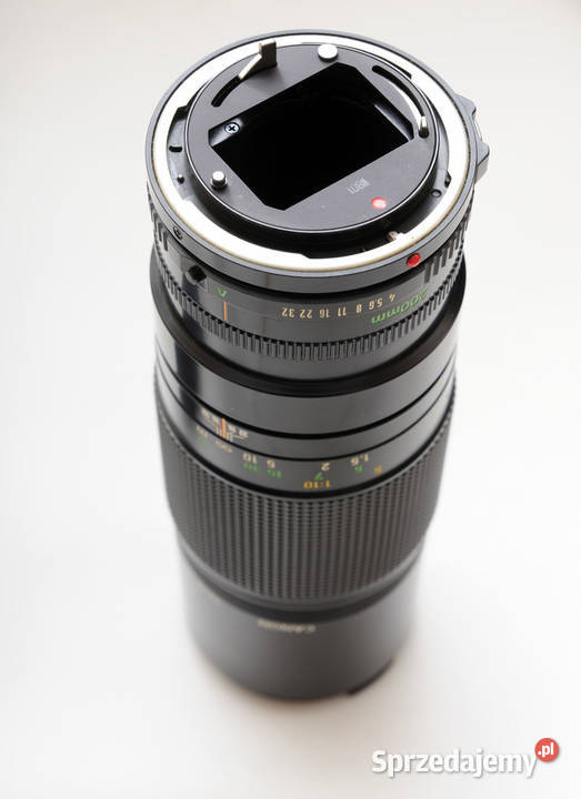CANON FD 200mm40 Macro Wrocław