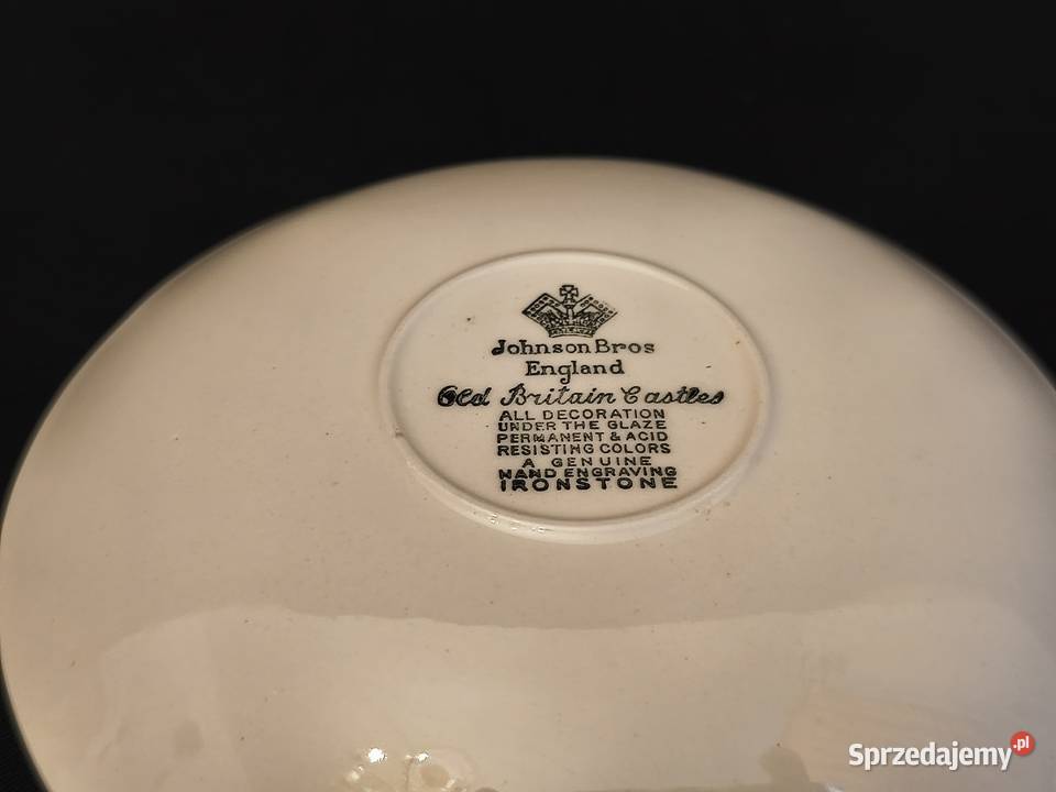 Talerz podstawka angielski Johnson Bros Old Chełm