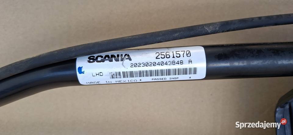 SCANIA R S MECHANIZM WYCIERACZEK SILNICZEK Bieleń