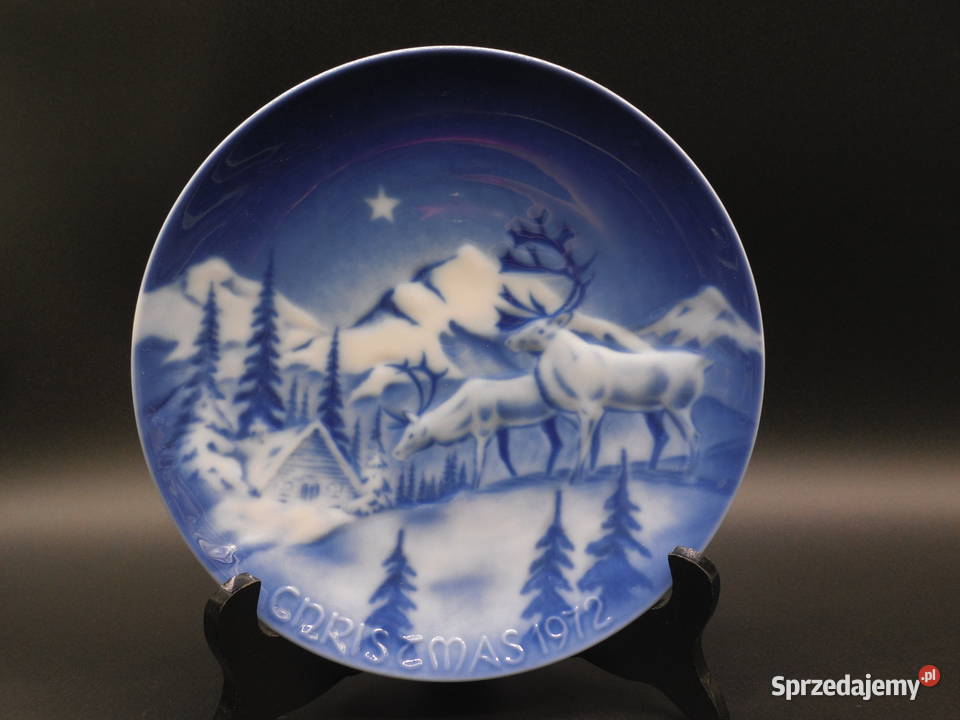 Talerz kolekcjonerski Royal Copenhagen Christmas