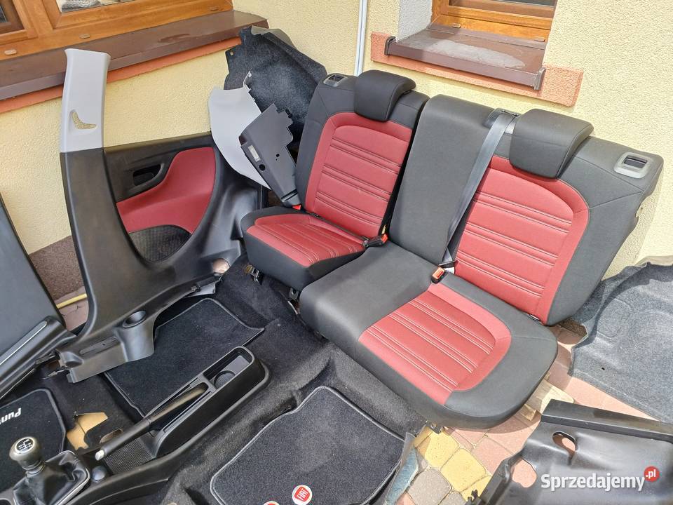 Fotele kanapy komplet do Fiat Punto Evo Grande