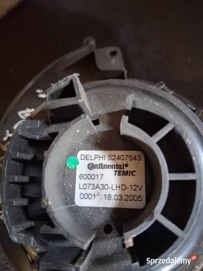 Wentylator opel Astra h 52407543 osobowe Mieleszyn