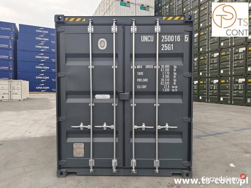 Kontener morski magazynowy budowlany 20 HC OW 6m Gdańsk sprzedam