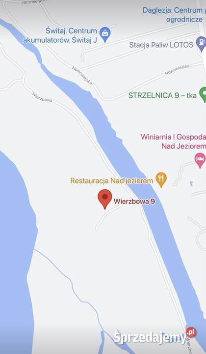 Sprzedam działkę między jeziorem a rzeką Józefów sprzedam