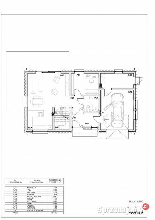 sprzedaży domu wolnostojącego Brzeźnica Leśna 6109zł/m2