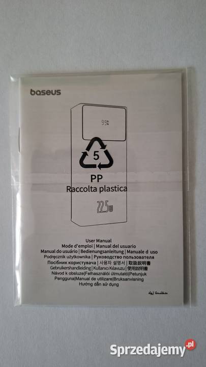 BASEUS Power Bank mocny szybki pojemny 30000mAh Pozostałe lubuskie Zielona Góra