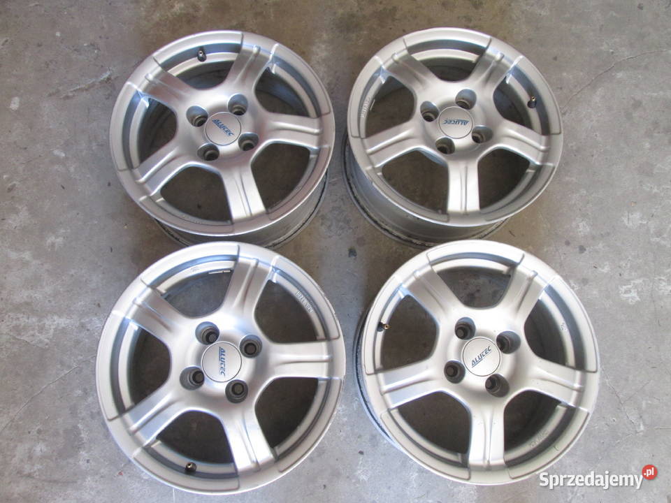 Felgi aluminiowe 4x100x15 Renault Toyota Kia Samochodowe lubelskie Tomaszów Lubelski