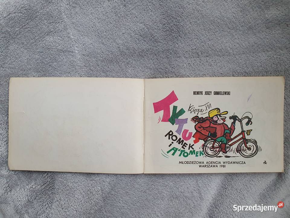 Tytus Romek i ATomek księga XVI wyd1 1981 Gdynia sprzedam