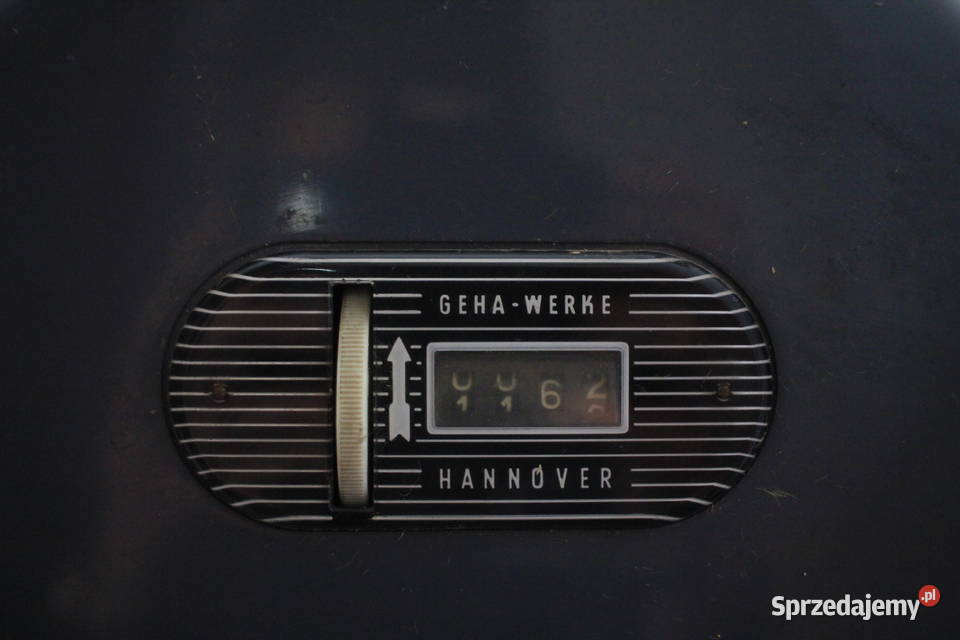 Zabytkowa prasa drukarska Geha Werke GRATKA Pszczyna